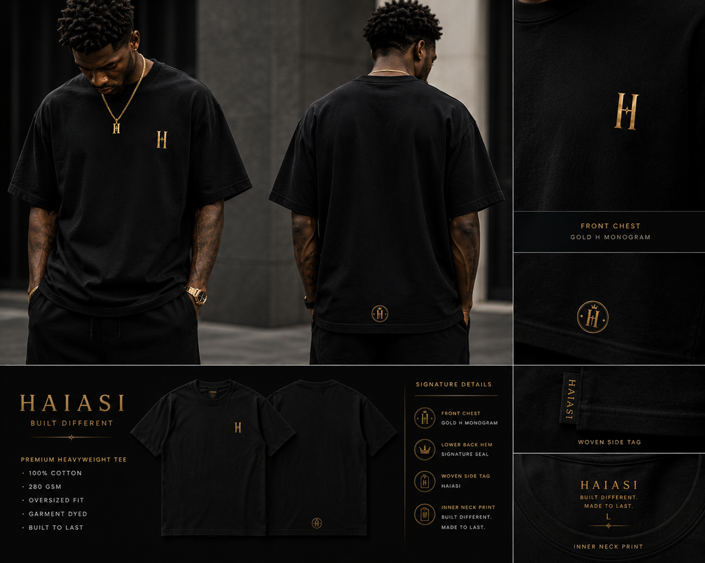 HAIASI MEN'S SIGNATURE TEE