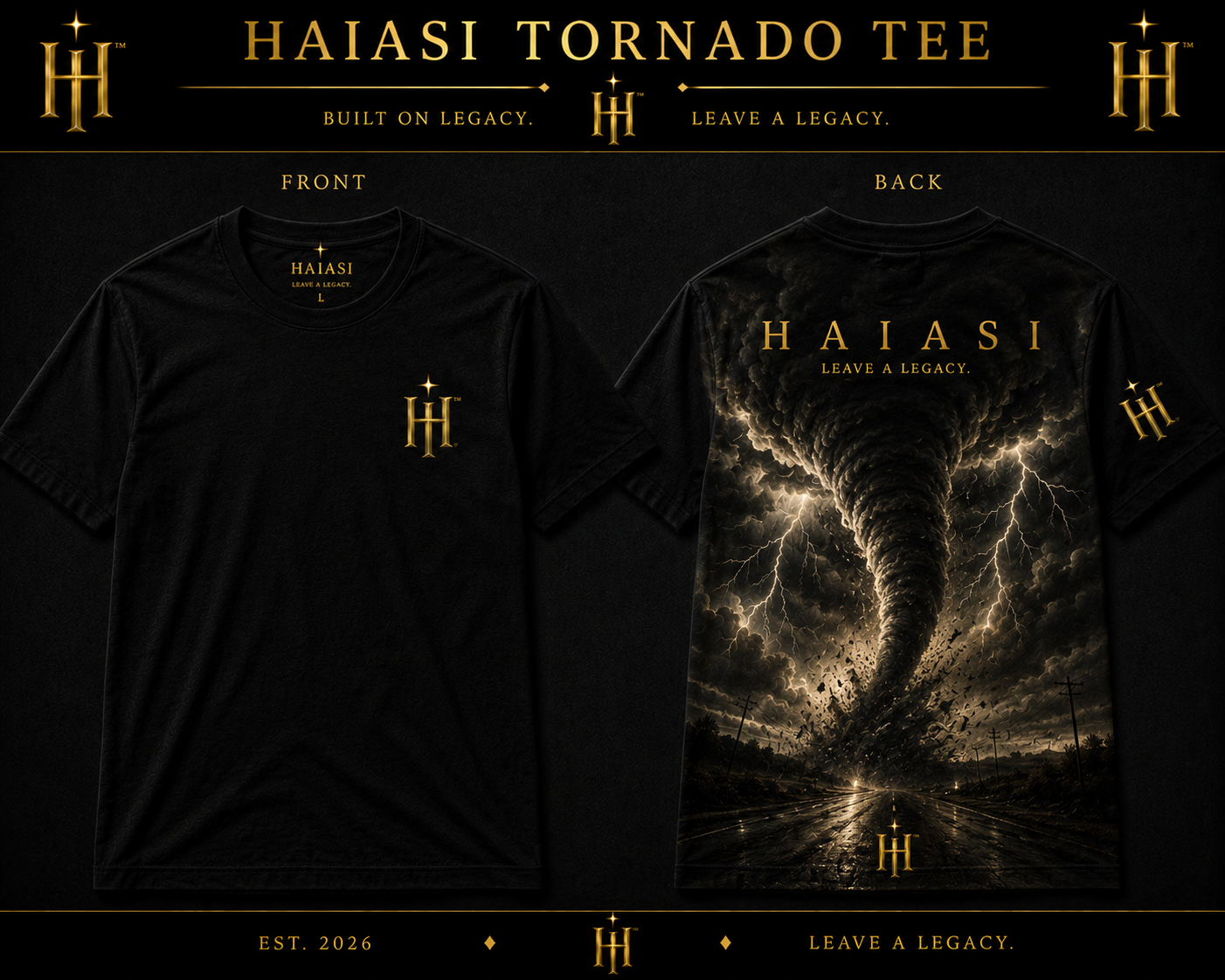 HAIASI MEN'S SIGNATURE TEE