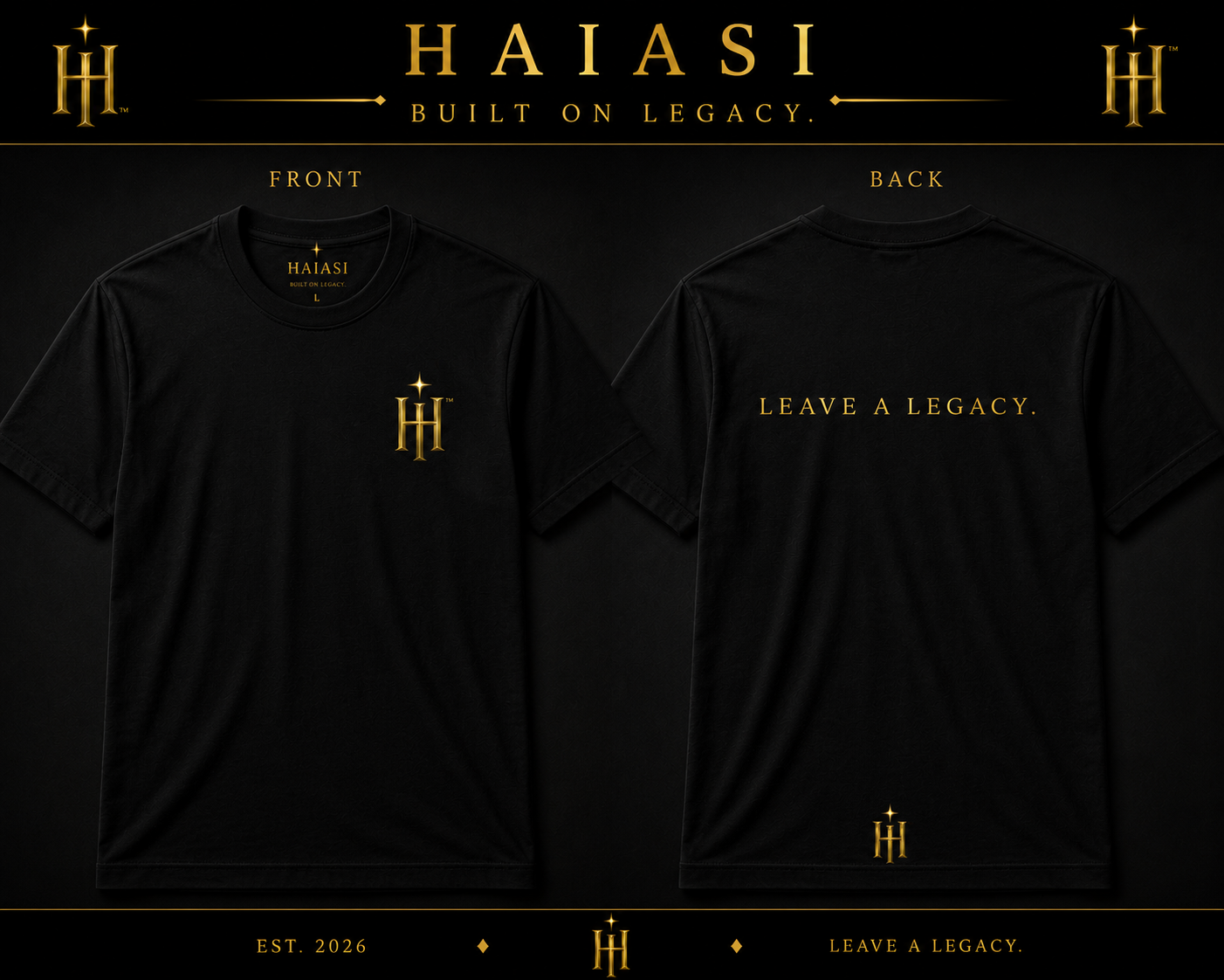HAIASI MEN'S SIGNATURE TEE